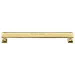 M Marcus Heritage Brass Pyramid Design Cabinet Handle 203mm Centre to Centre